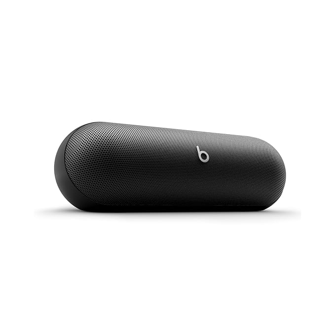 Beats Pill – Wireless Bluetooth Speaker and Portable Charger via USB-C – Up to 24 Hours Battery Life, IP67 Water Resistant, Apple & Android Compatible, Built-in Microphone