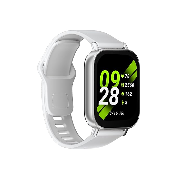 Redmi Watch 5 Active, 2" Display, Metal Body, 18 Day Battery, Bluetooth Calling, Advanced AI Noise Cancellation, Alexa, Black