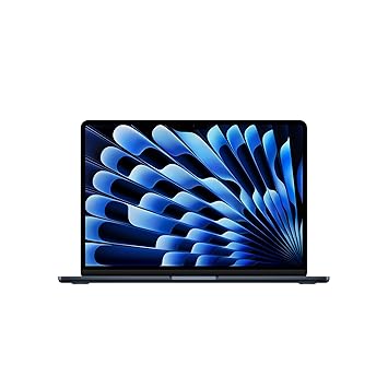 Apple 2025 MacBook Air (13-inch, Apple M4 chip with 10-core CPU and 8-core GPU, 16GB Unified Memory, 256GB) - Midnight