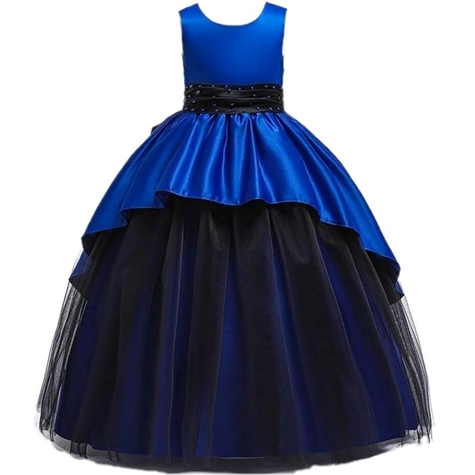 TILISM Girls one Shoulder Maxi Dress Gown