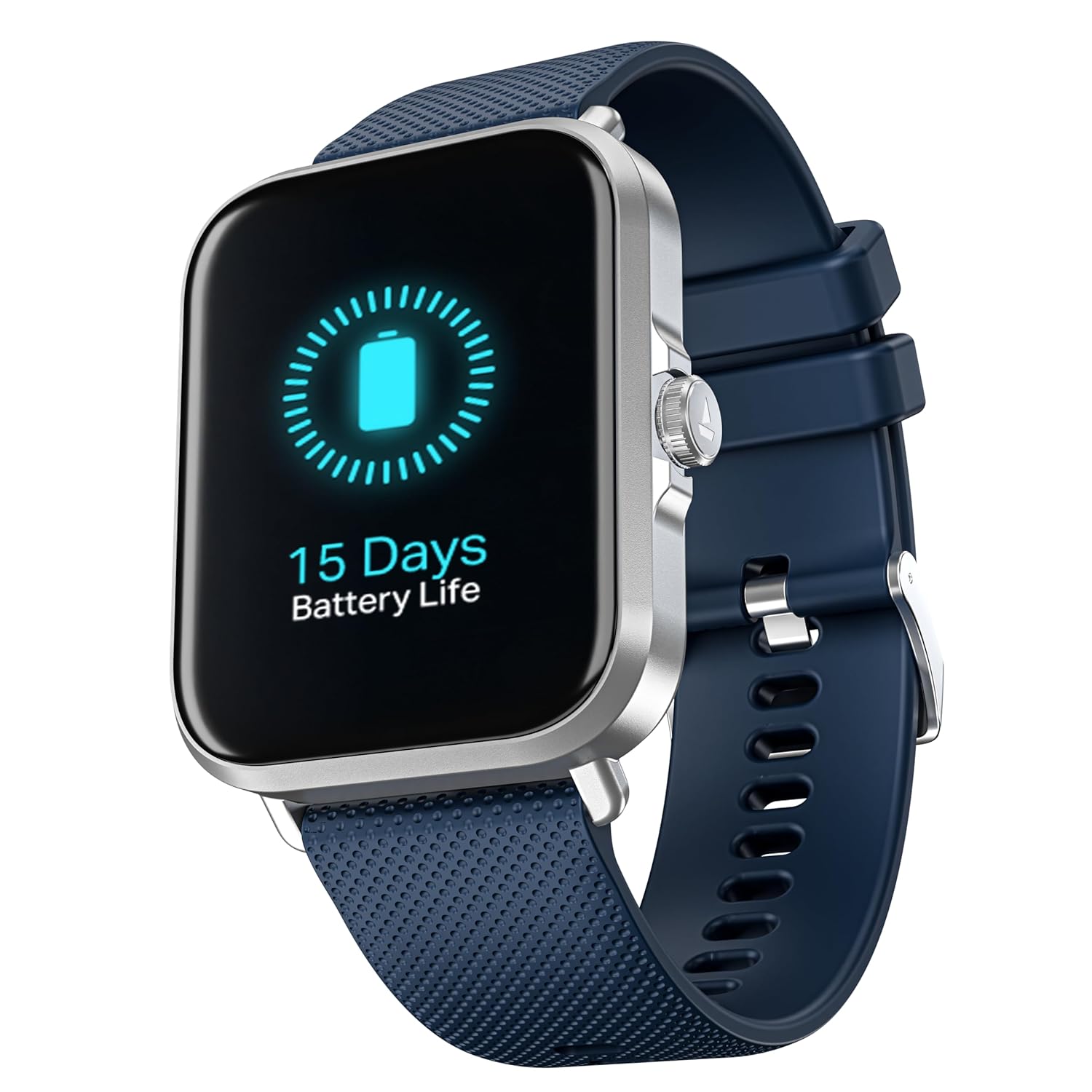 boAt Storm Infinity w/ 15 Days Extensive Battery Fueled by Huge 550mAh Battery, Fast Charge, 1.83”(4.65cm) HD Display, Functional Crown, BT Calling, Smart Watch for Men & Women